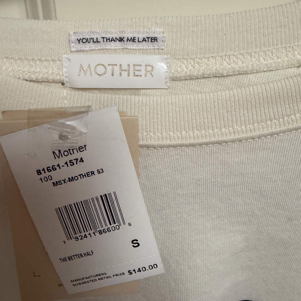 MOTHER The Better Half Tee Size Small - Picture 7 of 9